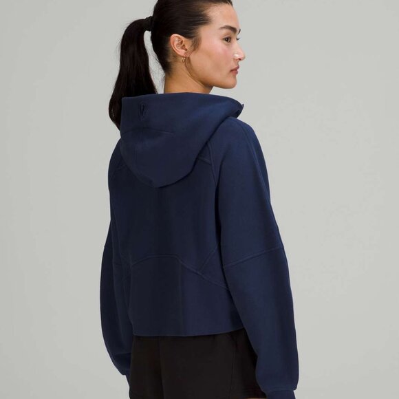 Lululemon Oversized 1/2 Zip Hoodie - Night Sea (XS/S) - Picture 2 of 6